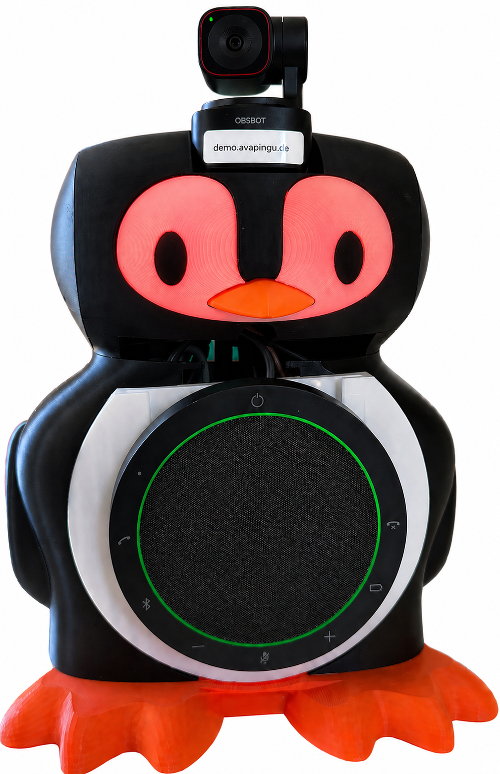 Avapingu mit dauerhaft rot leuchtenden Augen ohne Internetverbindung