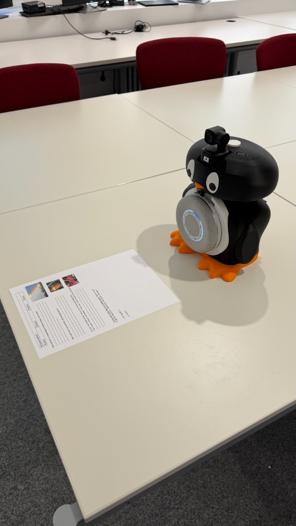 Arbeitsblatt im Raum: Setup‑Beispiel